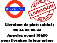 LIVRAISON A DOMICILE - Votre menu du jour à 8 euros 