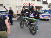 Trois interpellations, deux motos saisies pour les policiers de Chalon sur Saône