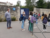 Reprise sous haute vigilance au Collège Saint Dominique à Chalon sur Saône 