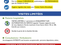 CORONAVIRUS - Les nouvelles modalités d'accès à l'hôpital de Chalon sur Saône 