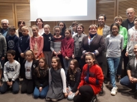 Installation officielle du nouveau conseil municipal des jeunes de Saint-Rémy.