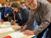 La ville de Saint-Marcel s'associe à la convention liant le collège Vivant Denon et le Handball Club Saint Marcel