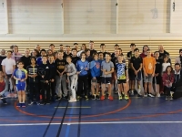 L'école de badminton de Chalon sur Saône marque le coup pour Noël 