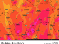 En Saône et Loire, des vents à plus de 120 km/h attendus cette nuit 