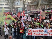 GREVE DU 17 DECEMBRE - La Préfecture annonce 6900 manifestants en Saône et Loire 