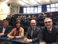 Le Président de l'Université de Bourgogne termine sa tournée des campus par Chalon sur Saône 