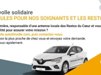 Le groupe RENAULT THIVOLLE met à disposition ses véhicules ! 