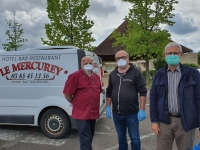 La pisciculture du Val de Saône, le restaurant le Mercurey et info-chalon.com mobilisés 