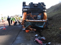 Deux blessés dont un grave dans une très violente collision routière sur la RCEA