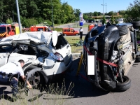 Au Breuil, un accident quelque peu surréaliste