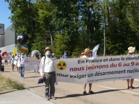 Malgré le coronavirus, le collectif Bourgogne Franche-Comté pour l’abolition des armes nucléaires n'a pas oublié Hiroshima et Nagasaki