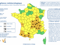 La Saône et loire placée en vigilance orange aux vents violents 