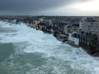 TEMPETE CIARA - Superbes images de Saint-Malo filmées par drone 