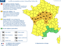 La Saône et Loire placée en alerte orange aux vents violents 