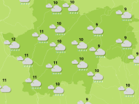 Côté météorologie, encore un peu de patience... le soleil arrive en Saône et Loire ! 