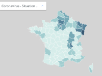 CORONAVIRUS - La situation par département 