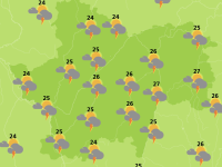 Orages et baisse des températures annoncés en Saône et Loire 