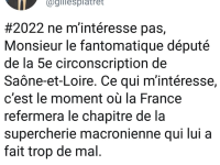 Ya de l'amour dans l'air entre le maire de Chalon sur Saône et le député de Saône et Loire ! 