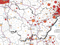 En mars et avril 2020, un épisode de forte hausse des décès concentré dans quelques territoires de Bourgogne-Franche-Comté