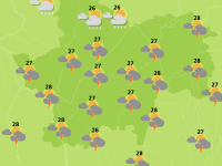 Des risques d'orages pour la fin de semaine en Saône et Loire 