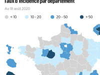 Nouveaux cas de Covid-19 : quels départements sont les plus concernés 