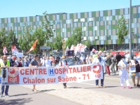 HOPITAL PUBLIC - Une nouvelle journée de mobilisation en demi-teinte à Chalon sur Saône 