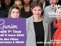 MUNICIPALES - Isabelle Dechaume et Chaque Jour Chalon vous donnent rendez-vous le 11 mars 