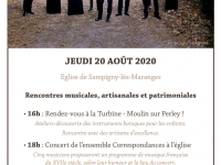  Le 20 août - Baroque en Saône-et-Loire ! Un après-midi avec les musiciens de l'Ensemble Correspondances