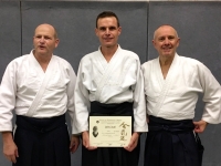 Remise de diplôme de 2ème DAN  au club Chalon Aïkido