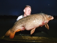 Premier gros poisson de rivière pour Matthieu Glod 