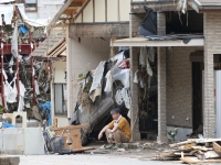 EN IMAGES - Des dégâts impressionnants après des pluies torrentielles sur l’île japonaise de Kyushu