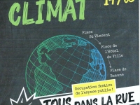 Marche Pour le Climat annoncée le 14 mars à Chalon sur Saône 