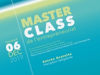 MASTERCLASS DE L'ENTREPRENEURIAT - Le choix du statut social et juridique du chef d’entreprise