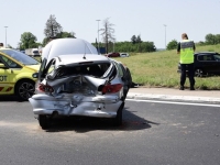 Un Givrotin de 90 ans percuté par l'arrière au rond-point de Montchanin 