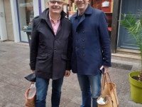 Quand le candidat à la mairie de Paris rencontre le candidat à la mairie de Chalon sur Saône ! 