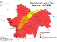 SECHERESSE - De nouvelles mesures annoncées par le Préfet en Saône et Loire 