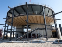 La Cité des vins à Beaune a franchi le cap de la moitié du chantier