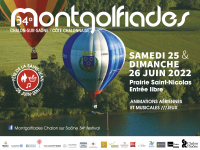 34e Montgolfiades et Feux de la Saint-Jean à Chalon-sur- Saône les 24 et 25 juin 