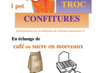 Le Troc confiture de la Banque Alimentaire de Saône et Loire annoncé 