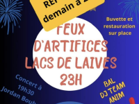 LAIVES - Les feux d'artifice vous donnent rendez-vous finalement ce dimanche soir 