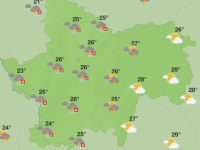 ORAGES - Risque d'un nouvel épisode de grêle ce lundi soir en Saône et Loire 