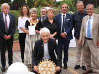 Michèle Tarrit-Lotton préside aux destinées du Rotary Chalon Saint-Vincent 