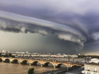 Impressionnants orages de grêle sur le Sud-Ouest