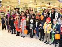 A Chalon : on a fêté Halloween au quartier des Aubépins