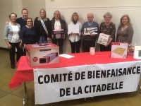 Remise des lots de la tombola du comité de quartier de la Citadelle