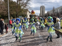 Cavalcade de la 100e édition du Carnaval de Chalon : Une météo peu clémente perturbe la fin du défilé