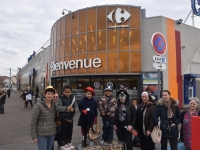 Carrefour Nord partenaire du Comité de Quartier Avenir Aubépin/Saint Gobain pour le défilé des enfants 