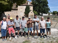 Le clos de la ‘Boule d’Or’ se pare d’une clôture