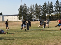 Reprise d’entrainement pour les rugbymans séniors du RTC (Rugby Tango Chalonnais)