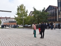 Alarme incendie dans le secteur de la sucrerie, tout le monde a joué le jeu sans se poser de question